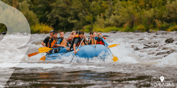 Rafting o descenso en ríos, una aventura extrema