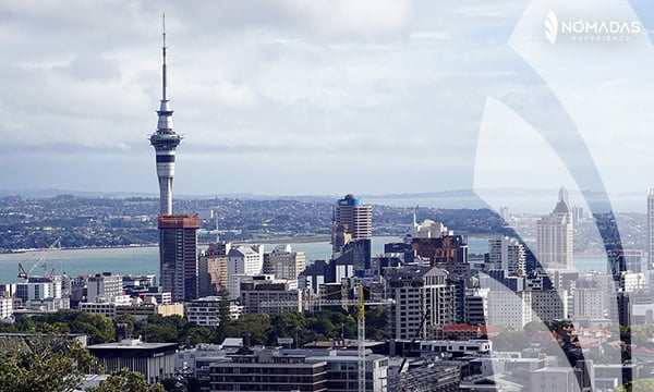 Mira una panorámica espectacular de Auckland desde Sky Tower