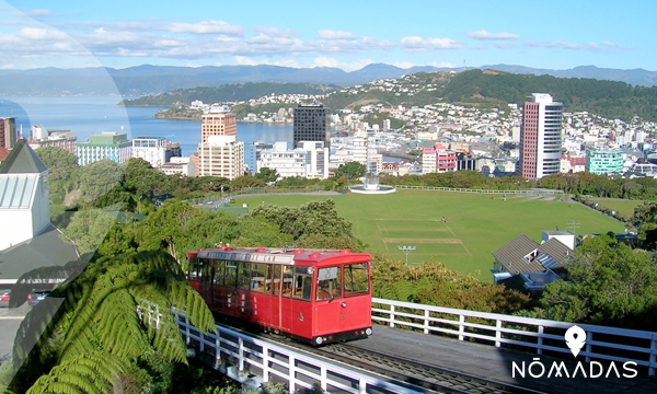 Wellington, una capital rodeada de verdes colinas