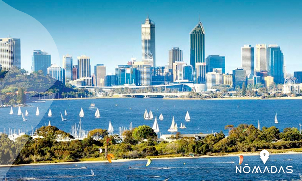 El Río Cisne o Swan River en Perth