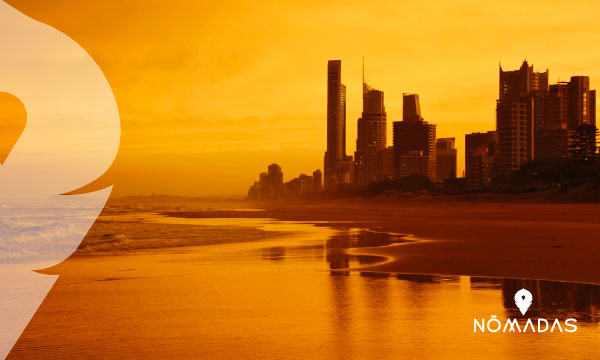Mejores ciudades para estudiar y trabajar en Australia - Gold Coast