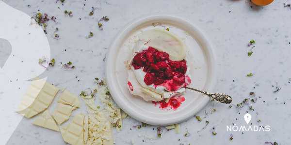 Pavlova - comida típica de Australia