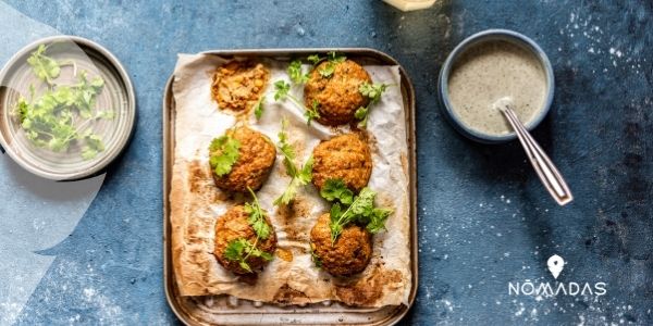 Whitebait Fritter, comida de Nueva Zelanda.