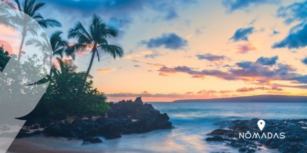 Escapada romántica a la hermosa isla tropical en Maui