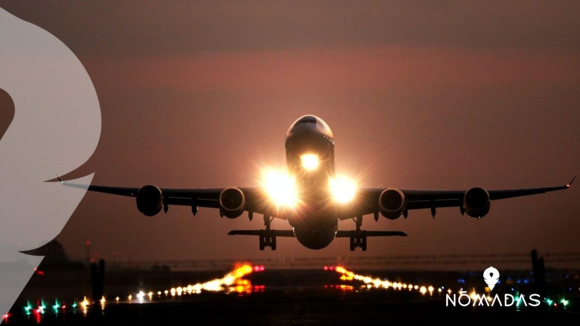 Viajar en avión por primera vez