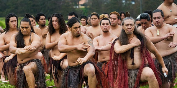 Muestras artísticas de la cultura maorí