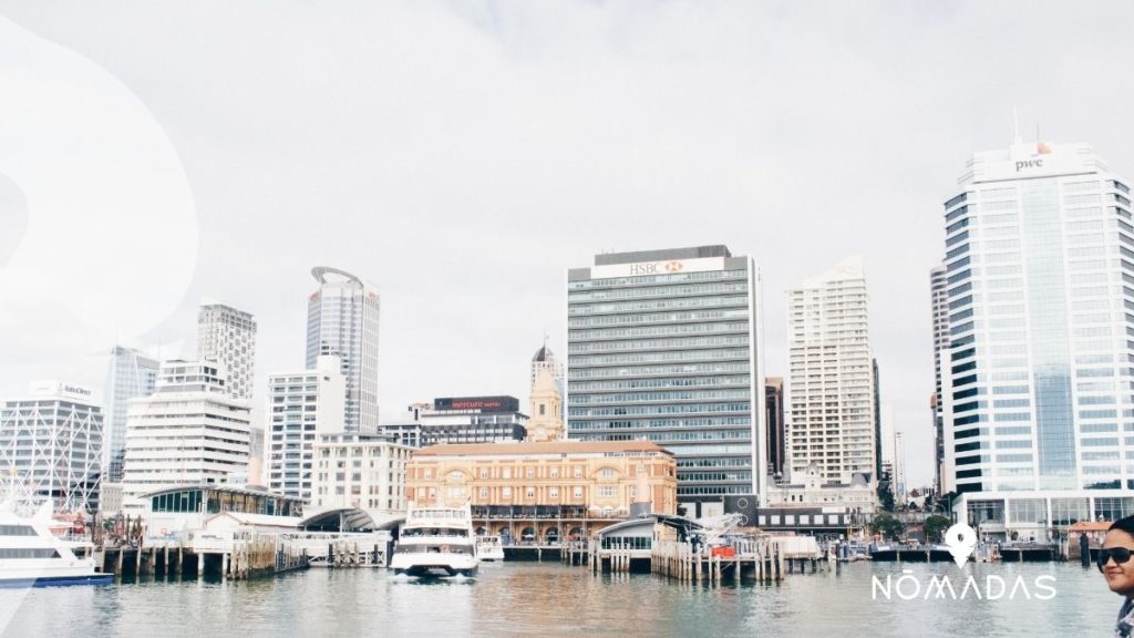 En que ciudades puedes vivir y estudiar en Nueva Zelanda , Auckland