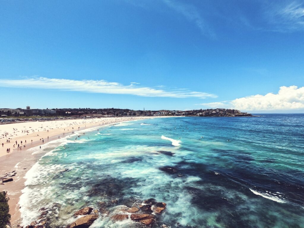 Bondi Beach, uno de los mejores climas de Australia