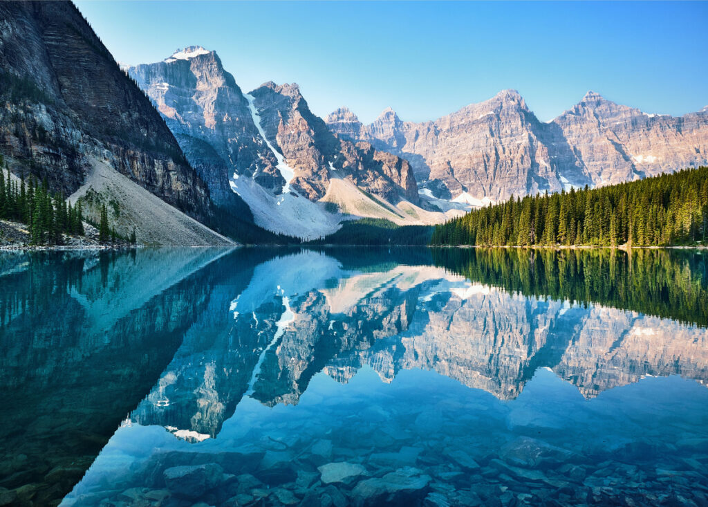 El clima en Canadá está compuesto por temperaturas variadas.