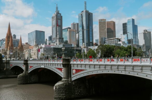 Vista de Melbourne, una de las ciudades de Australia que busca estudiantes argentinos