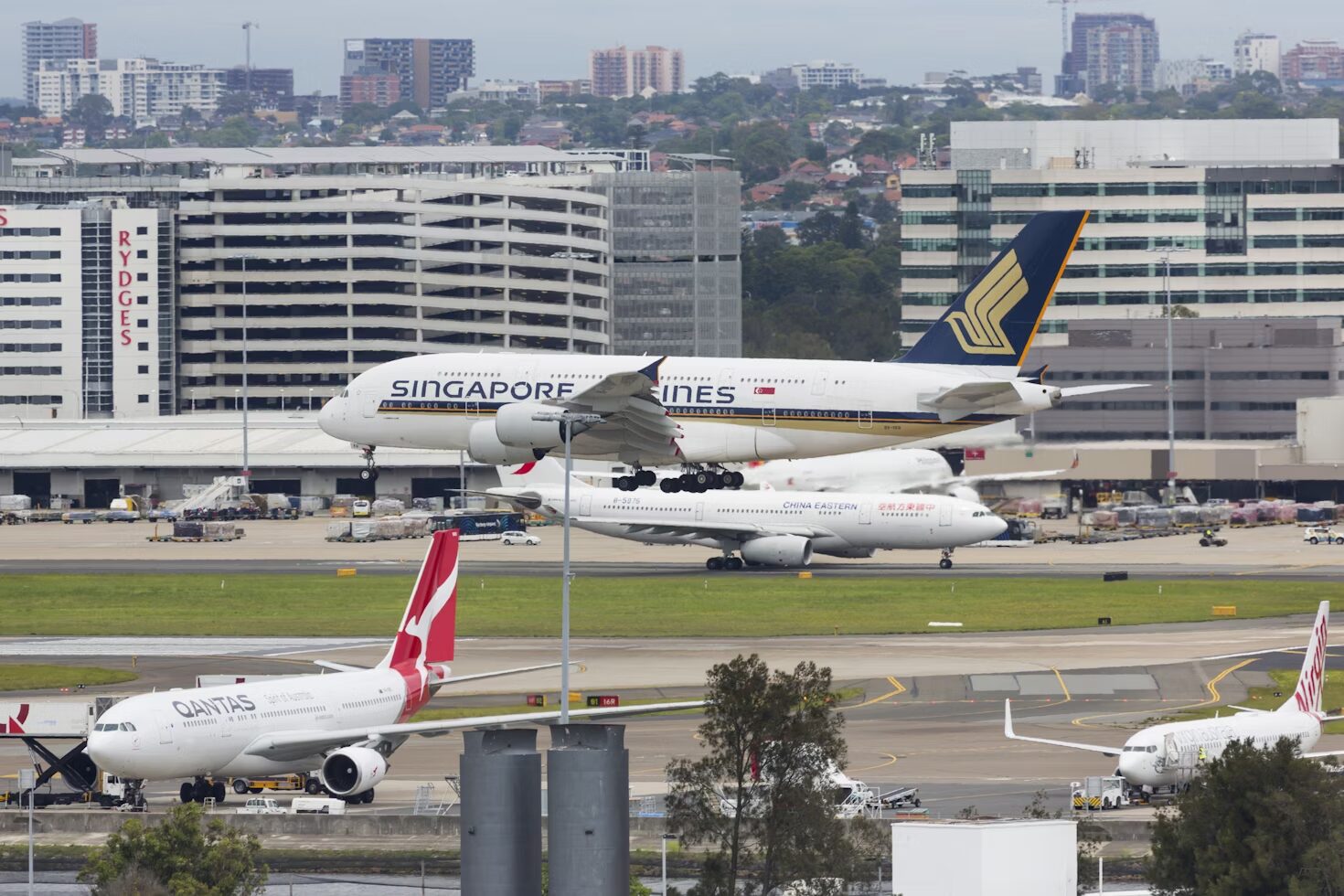 Imagen del Aeropuerto de Sydney, donde necesitarás tu visa para comenzar tu study and work in Australia